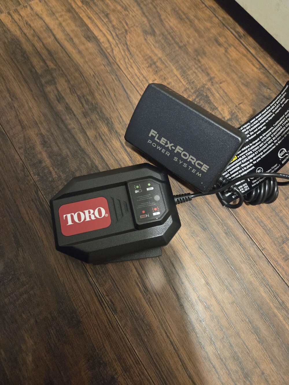Toro 60V MAX* Flex-Force 1-Amp Lithium-Ion Battery Charger